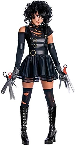 Halloween Edward Scissorhands Costume Sexy Miss Scissorhands Fancy Dress
