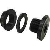 3/4" Poly Bulkhead &amp; Tank Adapter