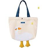 AWXZOM Cute Canvas Tote Bag - Graphic Tote Bag for Lunch & Grocery