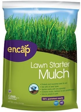 Encap 10741-4 1000-Sq. Ft. 12-Lb. Lawn Starter Mulch - Must Order in Quantities of 4 - Quantity 4