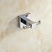 Leyden Wall Mounted Kitchen Solid Brass Double Robe Hook Chrome Silver Robe Hooks Hotel Hooks Lavatory Ladder Hanger
