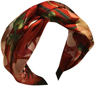 CixNy Women Simple Print Knot Hair Hoop Hair Band Hair Comb Headpiece Hair Accessories Tiara Crown Hairband Hairpins for Girls and Women