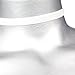Adjustable Thin White Velvet Choker Necklace - Size Small