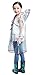 Bienvenu Rain Coats for Girls Rain Ponchos for Kids Rain Jacket with Colorful Edge