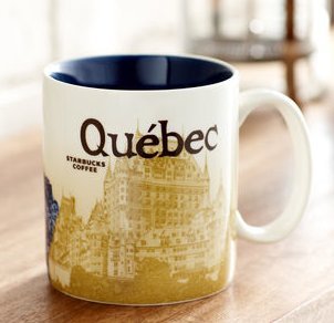Starbucks Global Icon Collector Series Mug, Quebec 16 fl oz