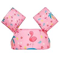Quero Jom91 Kids Life Jacket, Learn to Swim Flotation Vest Swim Aids Buoyancy Vest Swim Device Weighing from 30 to 55 Lbs, Best Gift for Toddler Child (Pink)