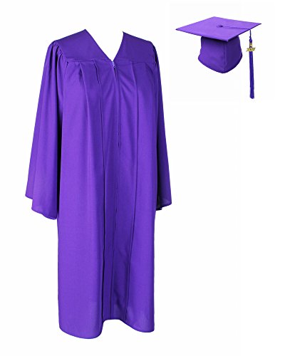 GraduationService Matte Gown Cap Tassel 2017 Unisex