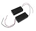 Honbay 10pcs 2AA Battery Holder Storage Case with Wires and On/Off Switch