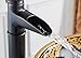 Eyekepper Waterfall Spout Oil Rubbed Bronze Single Handle Bathroom Sink Vessel Faucet Basin Mixer Tap, ORB Lavatory Faucets Tall Body