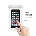 Parboo Waterproof Case - Waterproof Phone Ppouch - Universal Cell Phone Dry Bbag Pouch， Waterproof Phone Case for iPhone Galaxy Note HTC LG up to 6.0