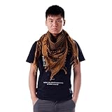 HDE Military Shemagh Neck Scarf Desert Tactical Style Head Wrap Keffiyeh Checkered Scarf