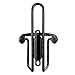 Allnice Premium Ultra Light Anti Rust Aluminum Alloy Welded Bike Bicycle Cycling Handlebar Water Bottle Cage Holder Rack Bracket Bike Accessory for MTB/Road/BMX (Black)