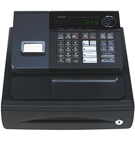 Casio PCR-T280 Electronic Cash Register,Black | Pricepulse