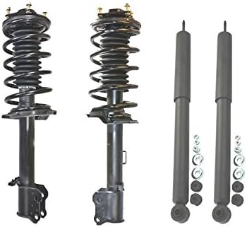 2 Front Complete Struts + 2 Rear Shocks fit 2008 - 2012 Ford Escape or 2008 - 2011 Mazda Tribute or 2008 - 2011 Mercury Mariner