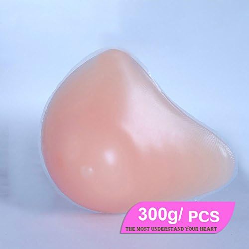 New Style Bionic Silicone Breast Forms Mastectomy 300g/pcs Size B Cup (right side)