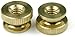 Knurled Thumb Nut Brass - 10/32 (1/2 Dia x 21/64 Thick) Qty-1,000