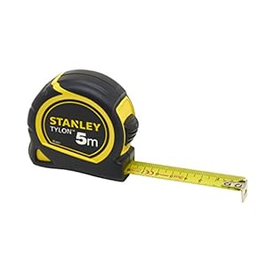 Stanley Bandmass Tylon (5 m, Tylon-Polymer Schutzschicht, verschiebbarer Endhaken, Kunststoffgehäuse) 0-30-697 – Bild 3