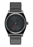 Nixon Men's 'Time Teller SW' Quartz Stainless Steel and Black Leather Star Wars Disney Watch (Model: A045SW-2244)