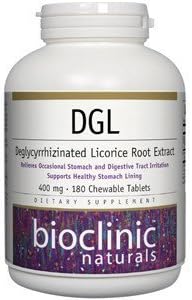 DGL 180 Tablets by Bioclinic