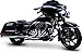 Kuryakyn 5029 Motorcycle Lighting: Fairing Mounted H3 Halogen Lamp Driving Lights with Turn Signal/Blinker Light for 1997-2019 Harley-Davidson Motorcycles, Gloss Black, 1 Pair