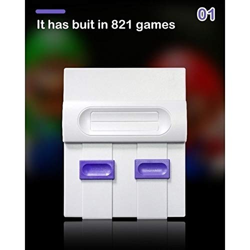 Infinite Classic Games Console, Retro Mini Game System, Retro Mini NES Console, Retro Game Console Built-in Games, 821 Classic Games Mini NES Retro Video Game Console, HDMI HD NES Console