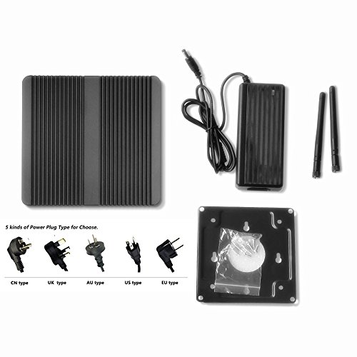 QOTOM-Q190P 4 RS232 Barebone Intel J1900 PFsense Industrial PC,Support Firewall,