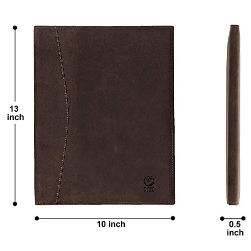 Leather Padfolio Resume Portfolio Folder Interview/Legal Document