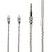 KZ ZS3 ZS5 0.75mm 2 pin Upgrade Silver Plate Replacement Earphones Cable for KZ Earphones (ZST Silver Cable)