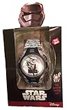 Star Wars Storm Trooper Flashing Lights LCD Watch - Silver and White Band