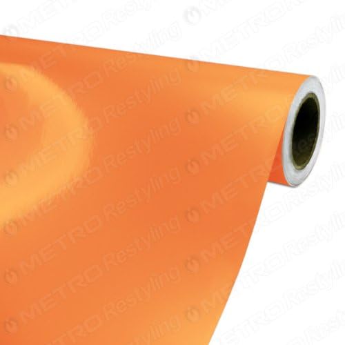 5ft x 45ft (225 Sq/ft) Arlon Ultimate PremiumPlus GLOSS FOCUS ORANGE PEARLESCENT Vinyl Car Wrap Film CWC-314