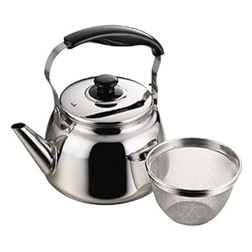 Amazon やかん Ih おしゃれ 麦茶ケトル フレッティ2 ステンレス広口