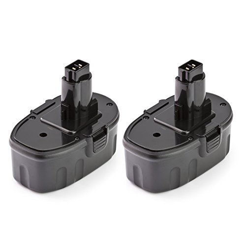 ExpertPower 2 Pack 18v 1500mAh NiCd Battery for Dewalt DC9096 DW9095 DW9096 DW9098 DE9039 DE9095 DE9096 DE9098 DC9098