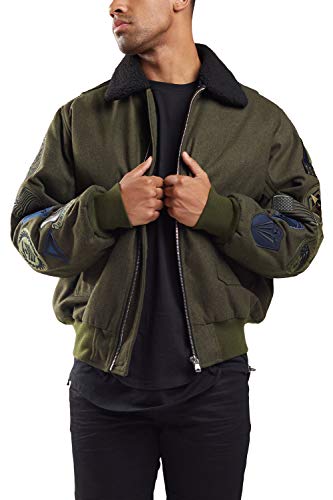 smoke rise bomber jacket