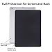 New iPad 2017 9.7 case - Martin Jerry iPad Case 5th Generation 2017 Slim Lightweight Smart Stand Cover with Back Protector for ipad 9.7 inch ipad 2017 (Black)