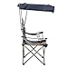 Kamp-Rite Chair with Shade Canopy, Blue/Tan, One Size (CC463)