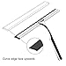 Love-KANKEI Standard Shower Glass Doors Squeegee Replacement Silicone Rubber Blade 9.8 inch