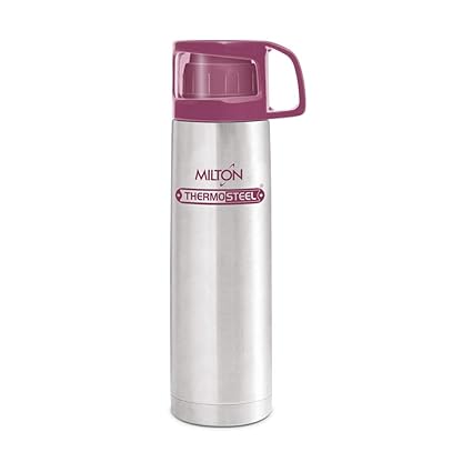Milton Glassy Flask 1000ml Vaccum Flasks - Pink