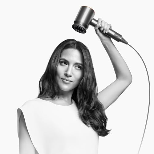 Supersonic™ Secador de pelo Liso+Ondulado – secado rápido sin calor extremo – control inteligente de temperatura – incluye 3 accesorios