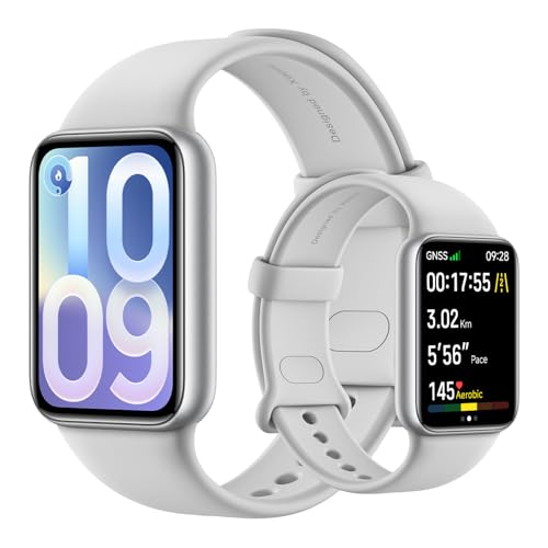 XIAOMI Smart Band 10 Pro, Fitness-Armband, Silber