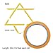 Colored Masking Tape 5mm Width Graphic Chart Tapes Whiteboard Gridding Tape for Creative Art Projects Artist Marking Crafts Decorations (Multicolor)