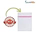 Muslin Burp Cloths Made from 100% Cotton,Saliva Towel,Multi-Use Soft Burp Cloths Boys/Girls - Excellent Shower Gift,White Set, 5 Pack, Large 20