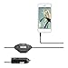 FM Transmitter - THZY Black Wireless FM Transmitter with 3.5mm Audio Plug and Car Charger for iPhone 6/5/4, iPad, iPod, Samsung Devices, and ANY Smart Phones with 3.5mm Audio Plug
