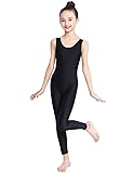 OVIGILY Girls Spandex Tank Dance Unitard Kids