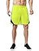 TSLA Men's Multi Pocket Workout Perfomance Quick-Dry Athletic Shorts