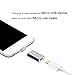 NetDot 5 Pack Gen5 Micro USB to Magnetic Micro USB Adapter Compatible with Android Devie (Micro USB Adapter/5 Pack Black)