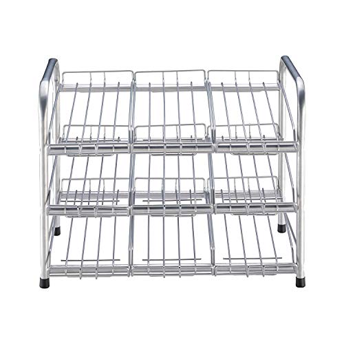 FlagShip 3-Tier 36 Capacity Stacking Can Rack Dispensers Storage Organizer