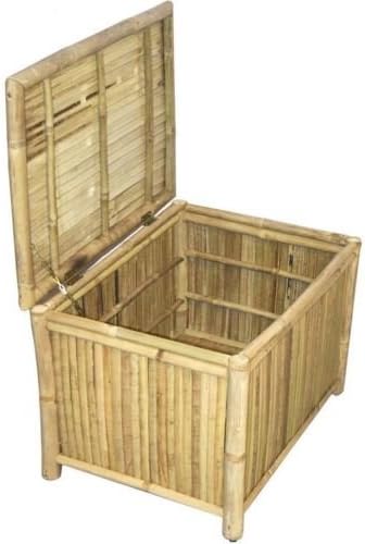 Large Bamboo Rectangular Chest Storage Box ECO Zen Asian Tropical Furniture