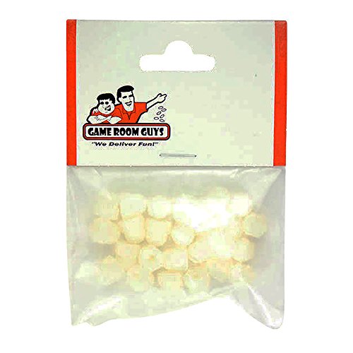 Game Room Guys Bag of 25 Nylon Pinball Post Cap Acorn Nut - #6-32