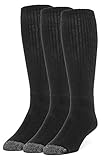 Galiva Men's Cotton Extra Soft Over the Calf Cushion Socks - 3 Pairs