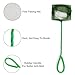 4 Pcs Aquarium Fish Net, 4 Inch Quick Catch Mesh Nylon Fishing Nets with Plastic Handle - Green